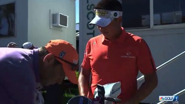 Carl Yuan receives a free drop at the Sony Open that caused quite the reaction on social media.